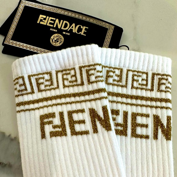 Fendace Logo Socks - Picture 3 of 5